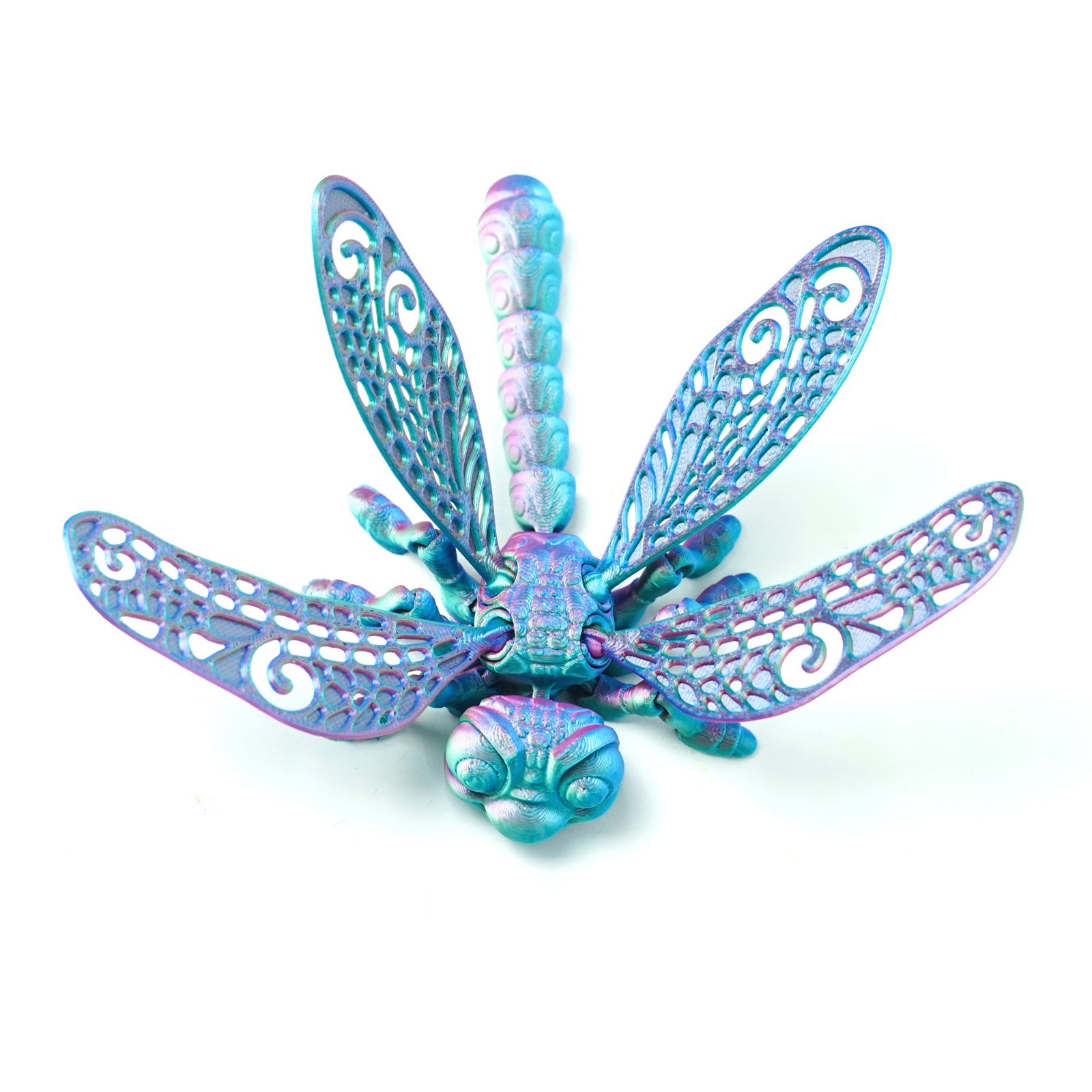 3D Printed Dragonfly Model,Articulated Animals Figure,Fidget Toys Home Decor