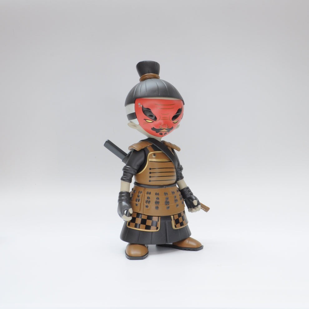 2PetalRose Kid Katana Renegade Leader, RED FACE, NEW, NIB, Collectible Art Toy