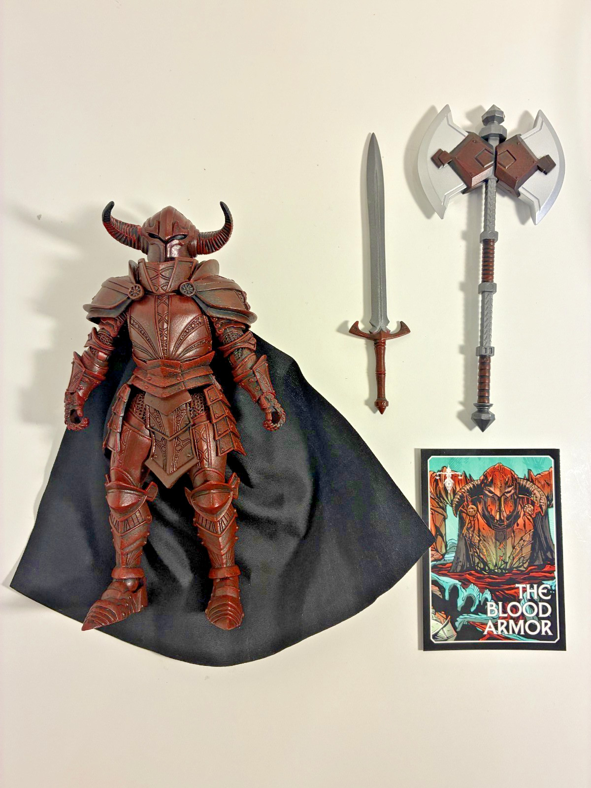 2016 Four Horsemen Blood Armor Knight Vorgus Vermillius V1 Kickstarter 100% 4 H
