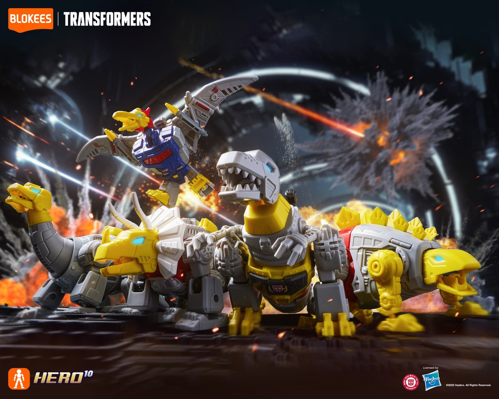 Transformers Blokees Dinobot Constructicons Action Figure Model Kit Toy Set Lot