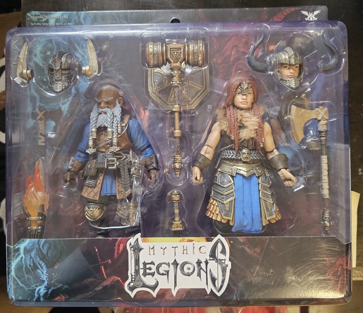 Mythic Legions Four Horseman Rising Sons Exiles From Under the Mountain 2-Pack