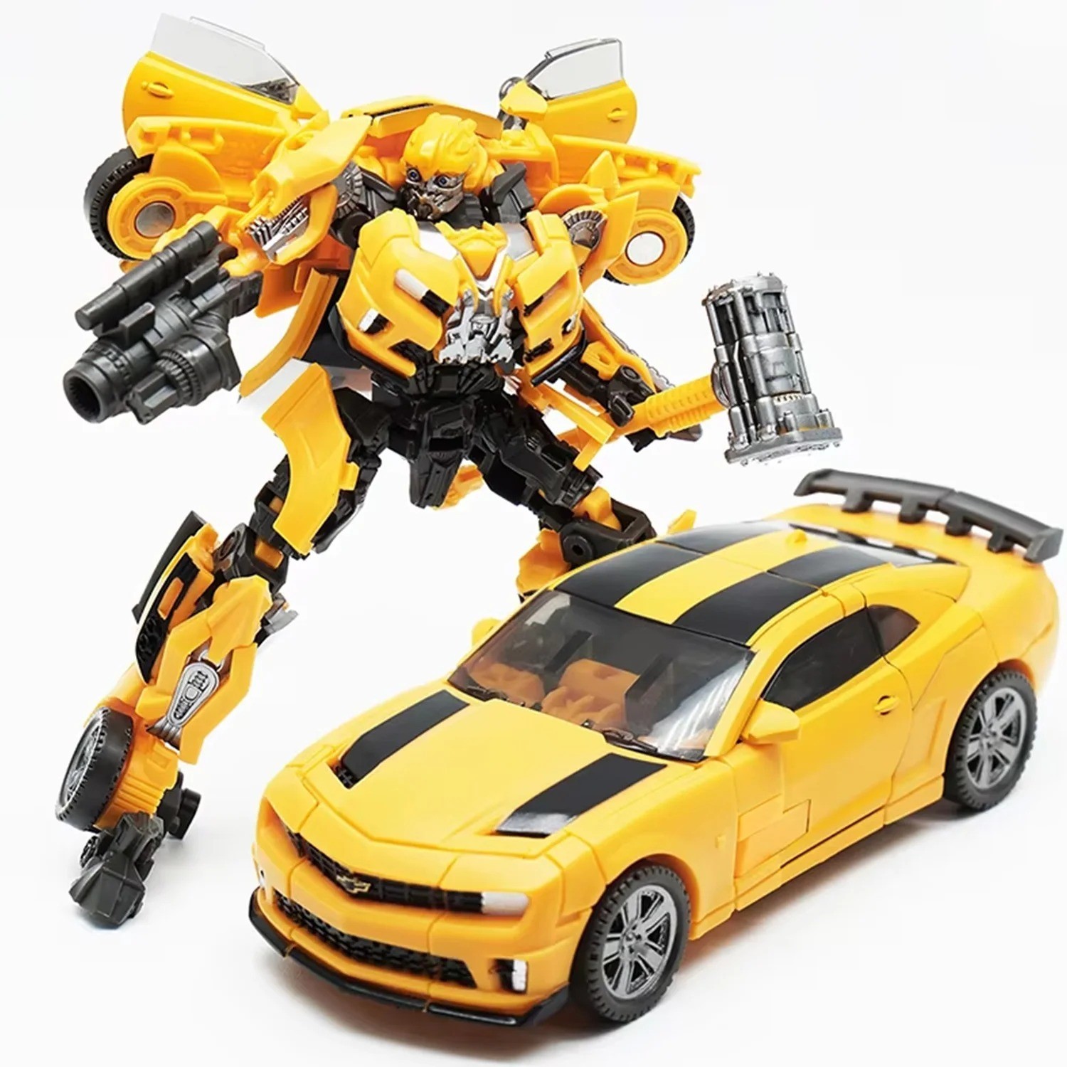 Transformation Robot Car Toy Alloy Plastic Action Figure Bumblebee Kids Gift