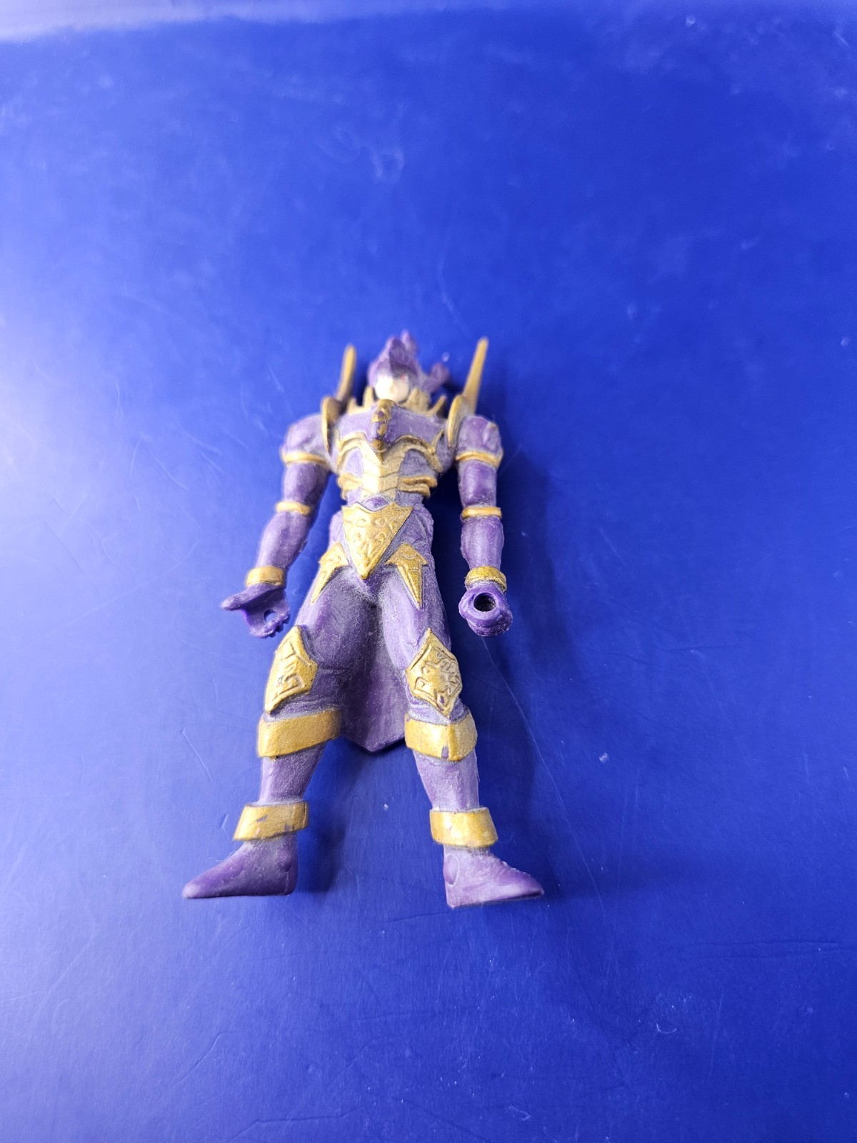 Yu-Gi-Oh! Black Luster Soldier Action Figure – Purple & Gold Armor