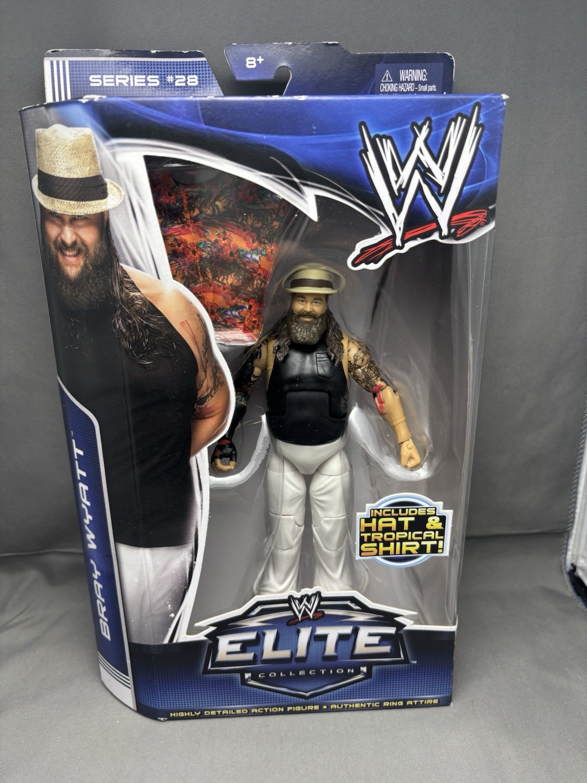 WWE Elite Collection Bray Wyatt Series 28 Action Figure with Hat & Shirt