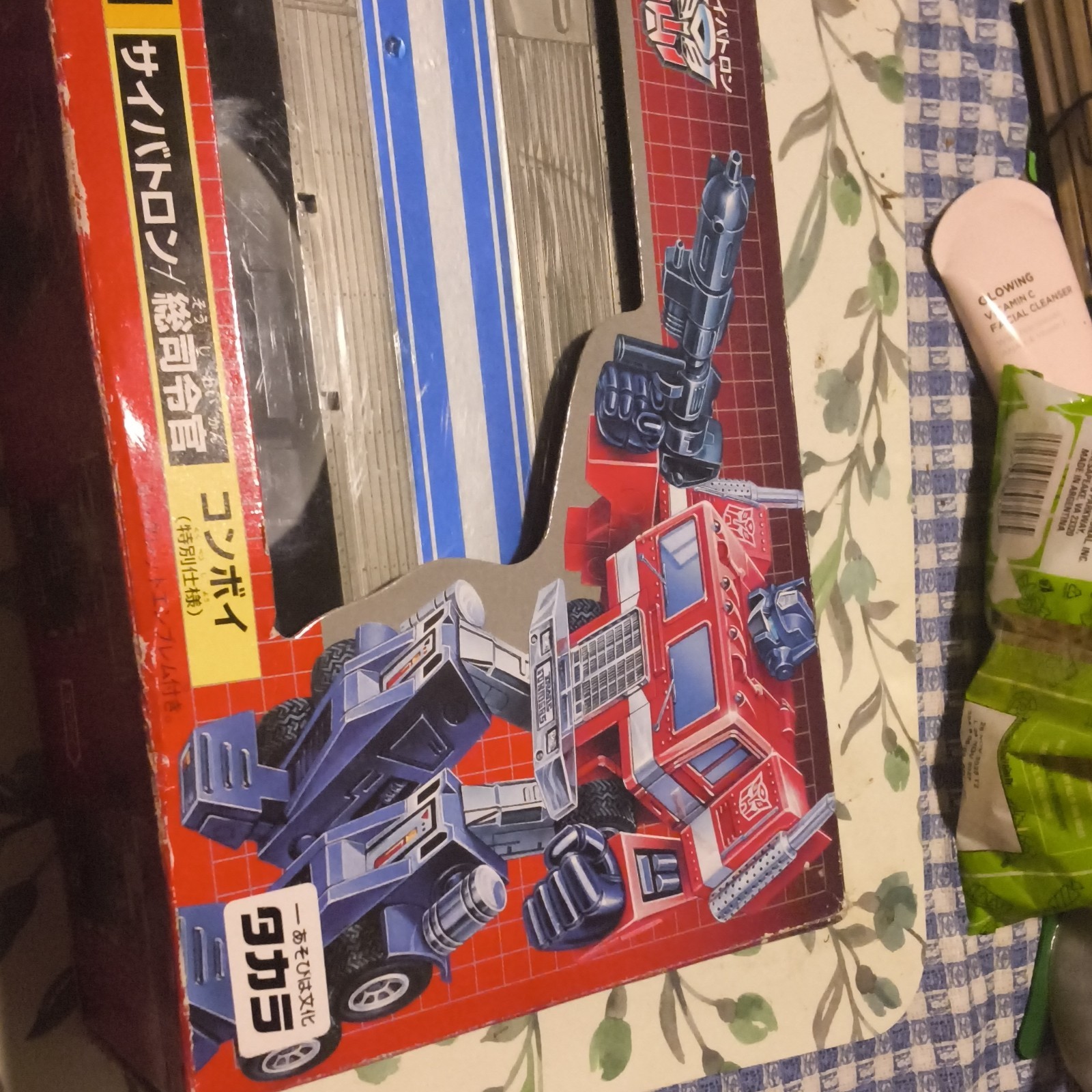 Takara Convoy 01 Action Figure Transformers Plastic Metal Autobot Truck Diecast