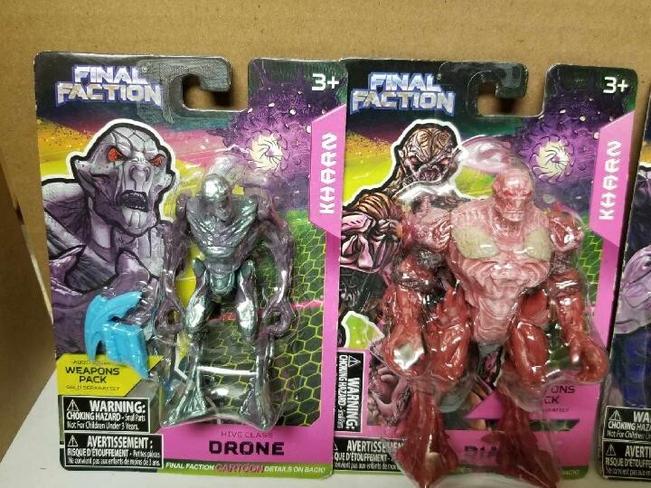 Final Faction 4 Figure Lot