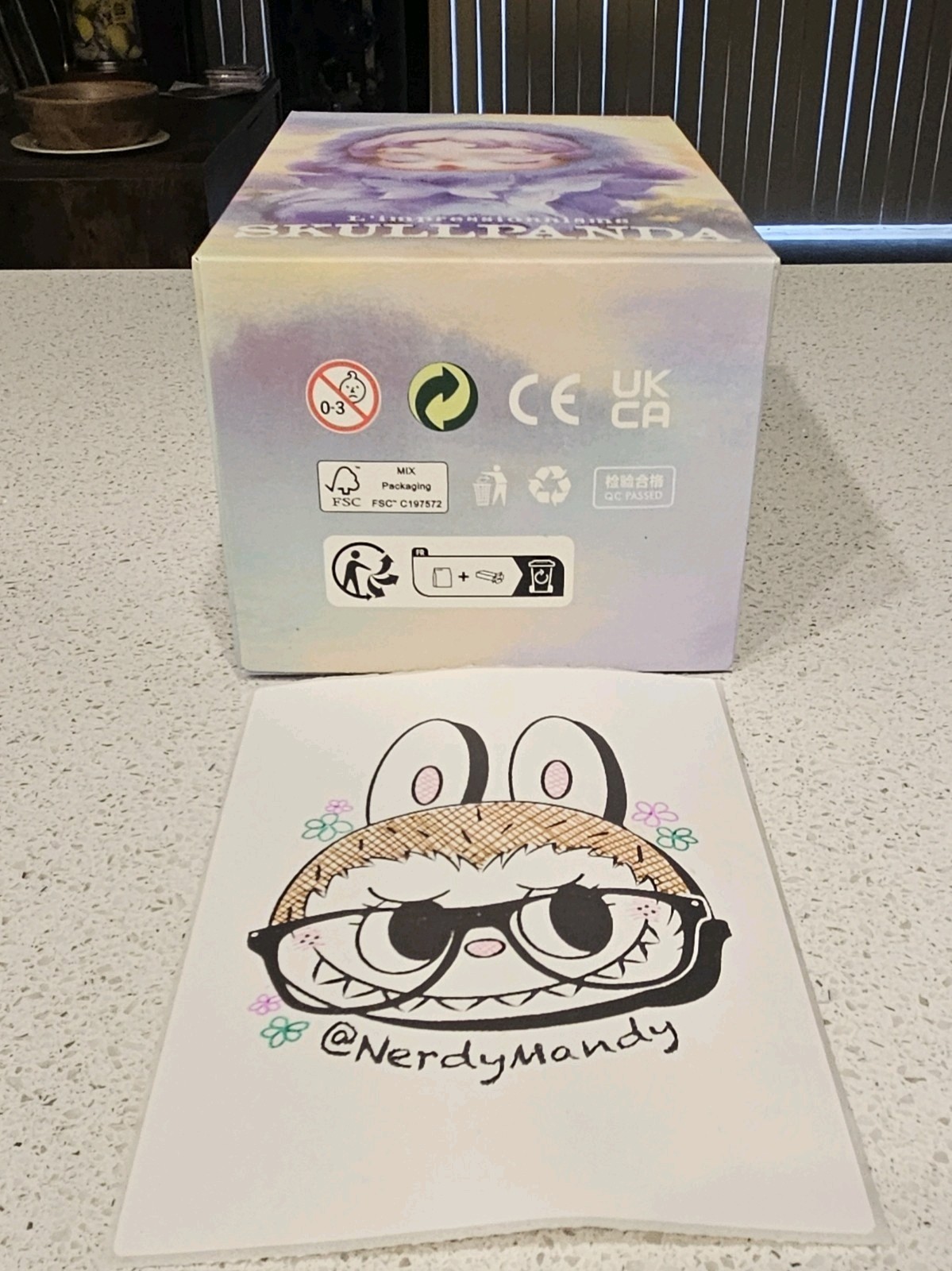 POP MART Skullpanda L&rsquo;Impressionisme Series &lsquo;Teakwood&rsquo; Sealed NIB, US Seller