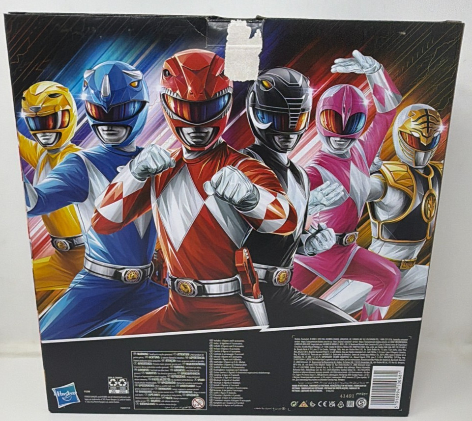 Mighty Morphin Multipack 6 pack Power Rangers Action Figures New In Open Box!