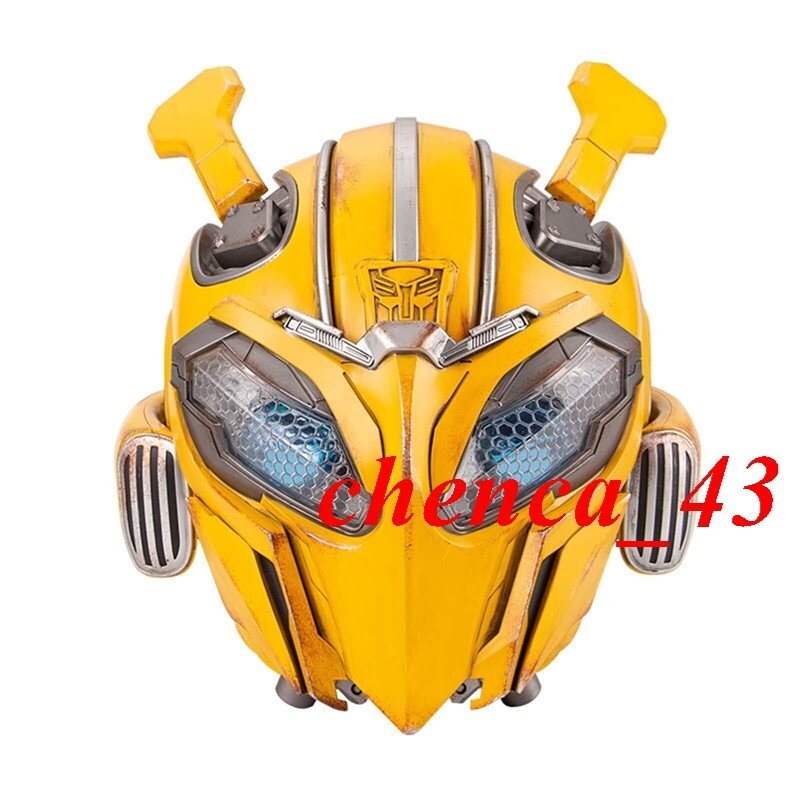 US Ship!! Touch/Remote/Voice Control 1:1 Bumblebee Helmet Halloween Cosplay Prop