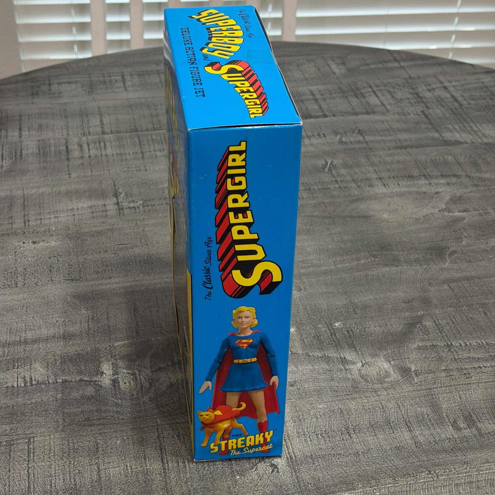 Superboy And Supergirl Krypto Streaky DC Direct Classic Silver Age Figure Set