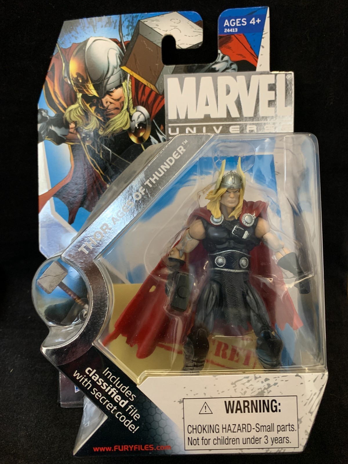 2010 SDCC San Diego Comic Con Exclusive Thor Ages of Thunder 3 3/4 figure