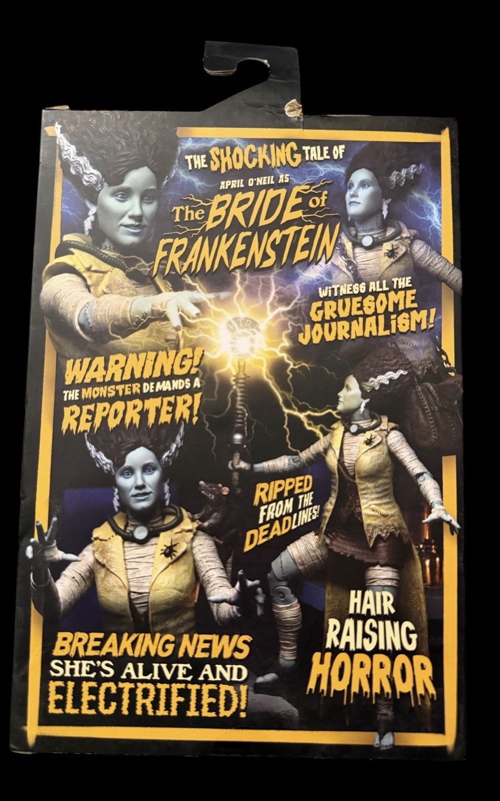 NECA Ultimate Action Figure – TMNT April O’Neil Bride Of Frankenstein