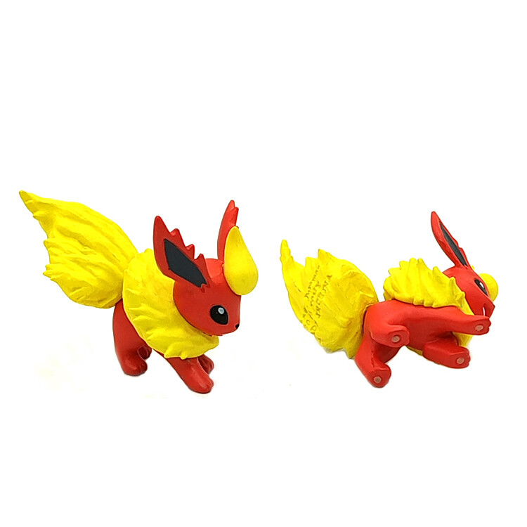 9pcs Eevee Evolution Action Figure Monster Collection Figurine No Box 2&Prime; 5cm
