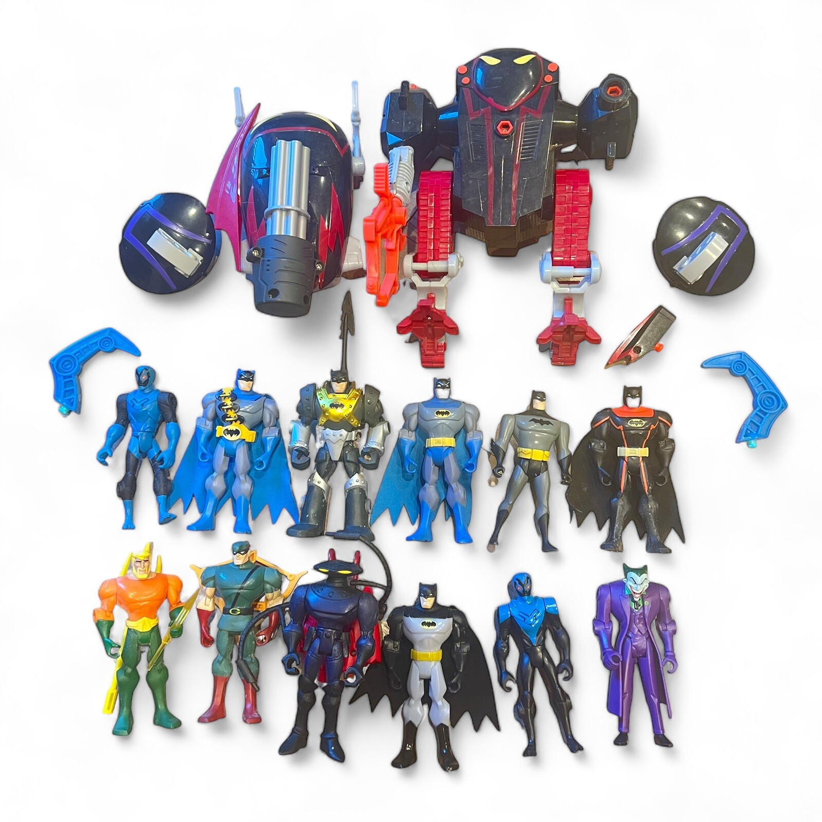 DC Comics Batman & More Mixed Action Figure Lot And Accessories Toys Comic Book
