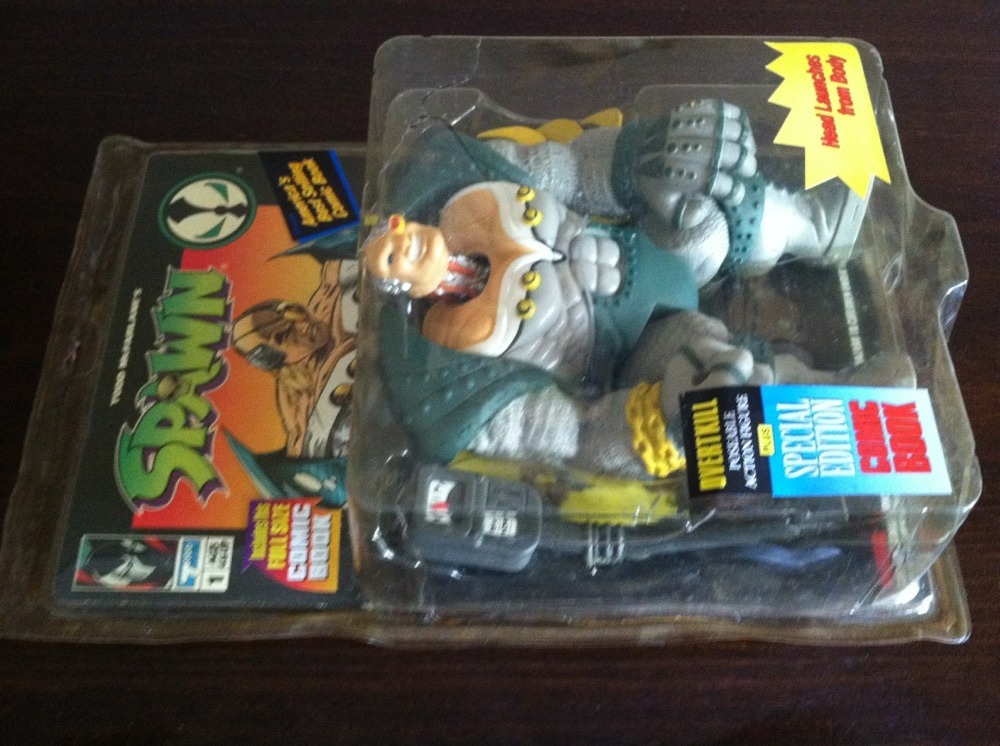 MCFARLANE TOYS SPAWN OVERTKILL SPECIAL EDITION W/ Comic Book #E1