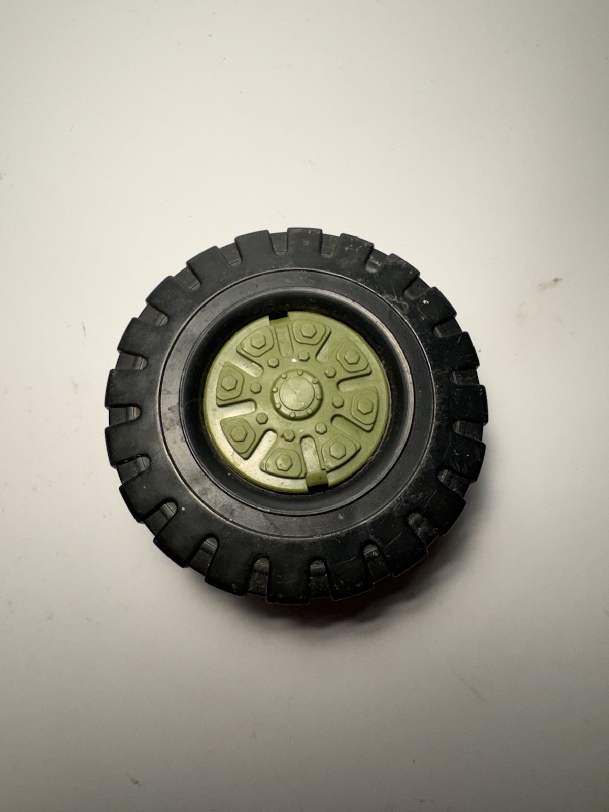 GI Joe Rolling Thunder 1988 Original Vintage Parts – Tire Wheel Hubcap
