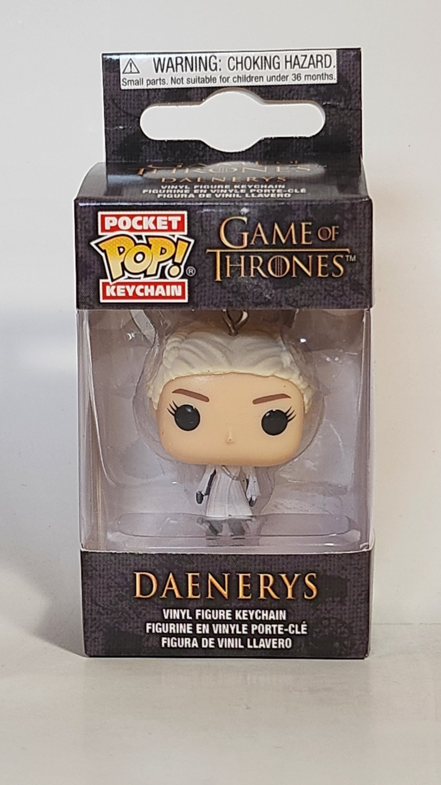 Funko Pocket Pop! Keychain Game of Thrones Daenerys Danerys (White Coat)