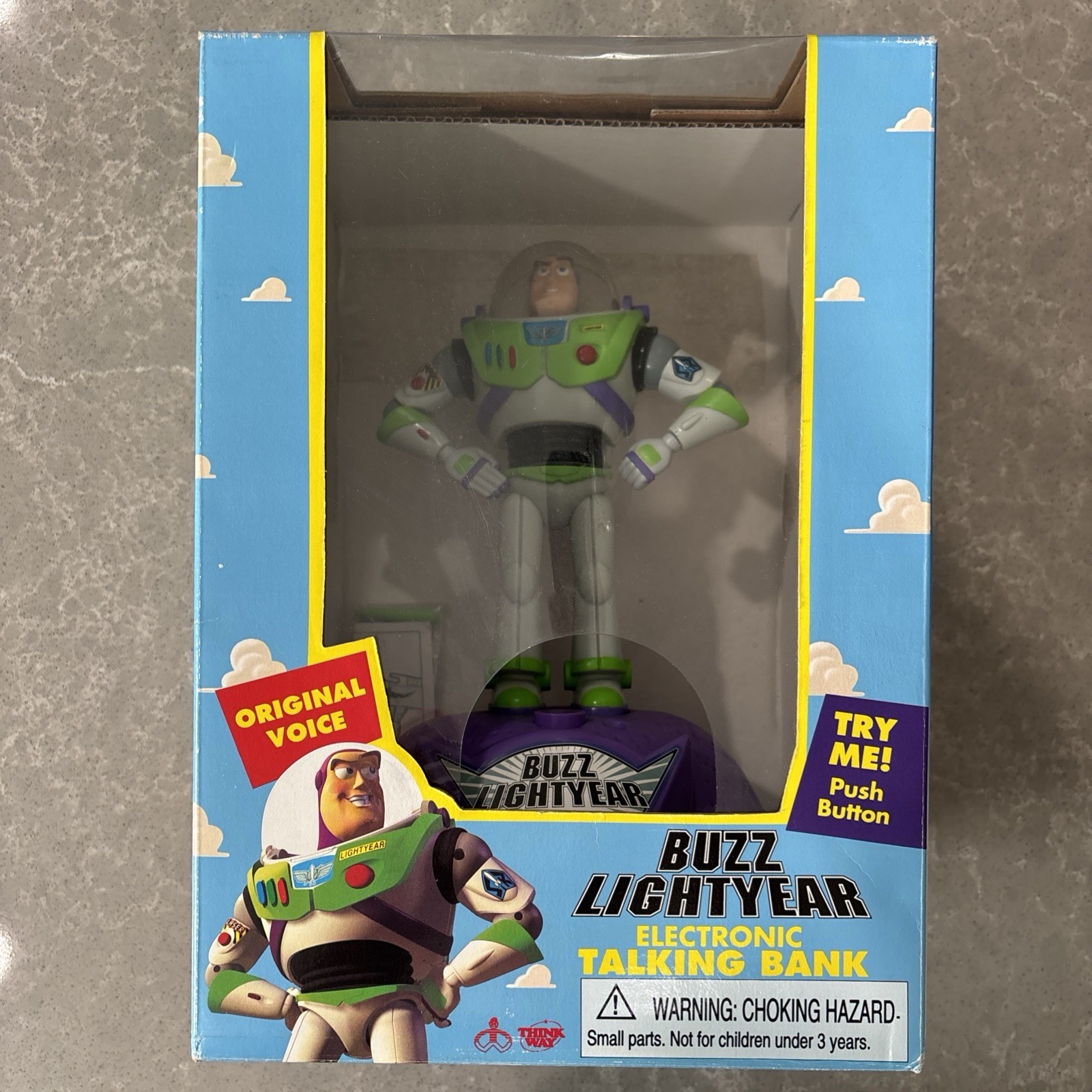 Disney Toy Story Buzz Lightyear Electronic Talking Bank #13346￼