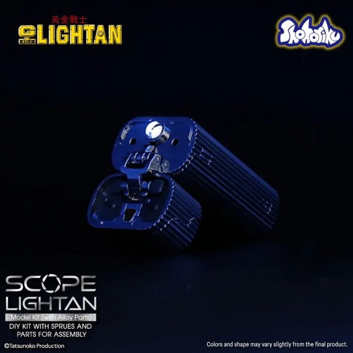 Shohoriku Action Figure – Scope Lightan (Golden Warrior Gold Lightan)