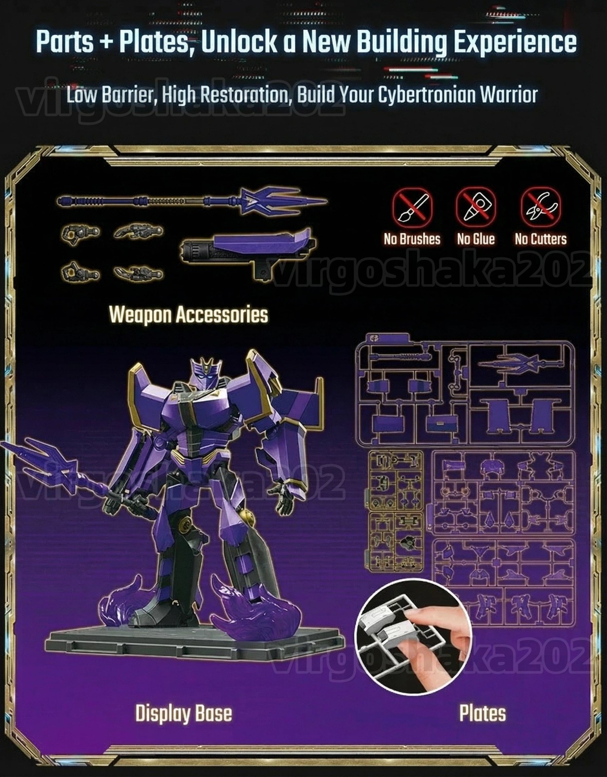 Blokees Transforming ONE Classic Class Robot Model G1 Action Figure Kids Toys