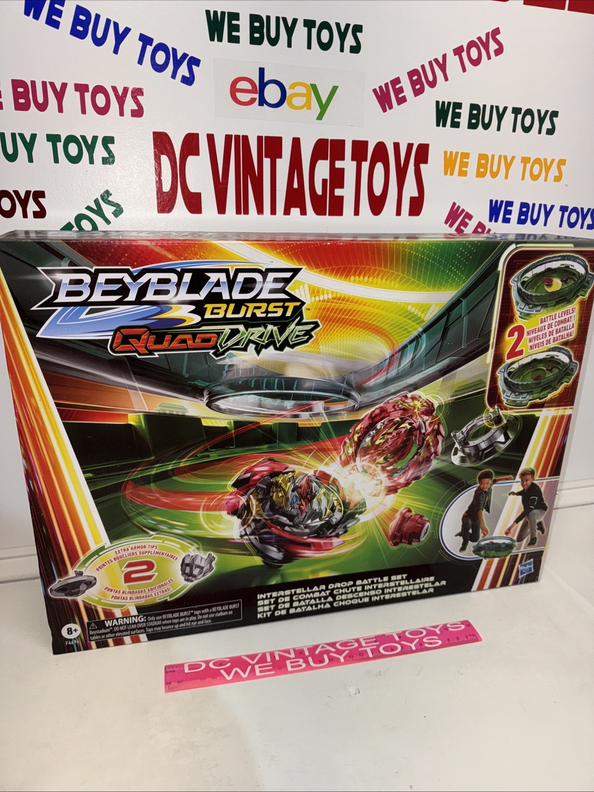 BEYBLADE Burst QuadDrive Interstellar Drop Battle Set-NEW Sealed BOX 🔥