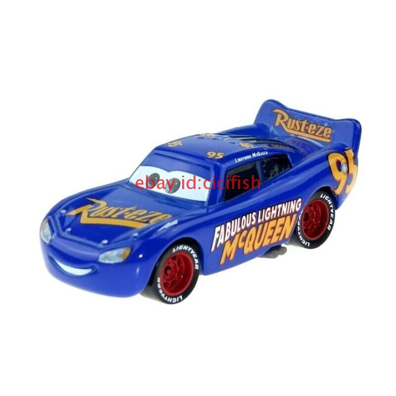Mattel Disney Pixar Cars 3 Fabulous Lightning McQueen 1:55 Diecast Car Gift