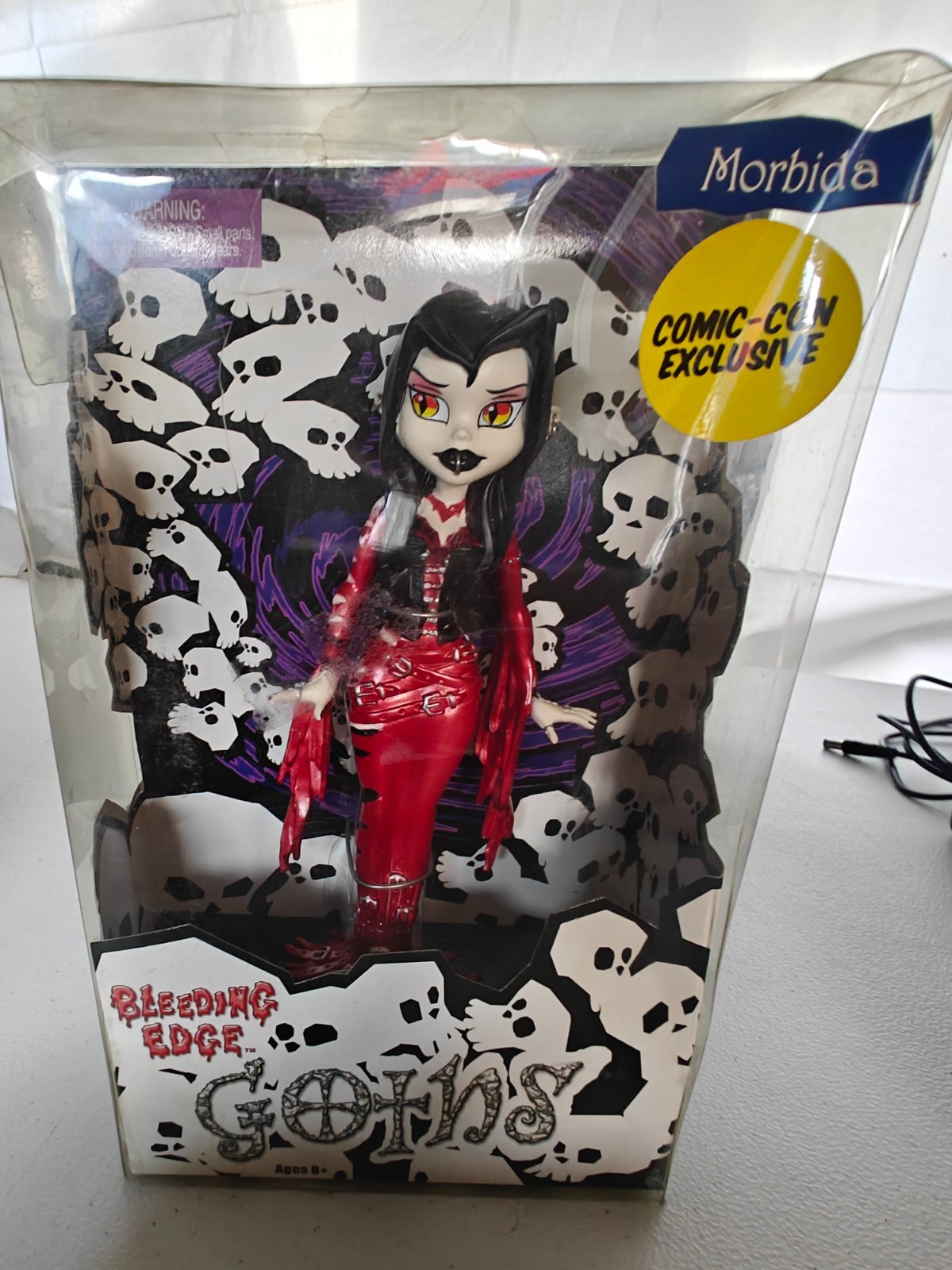 Bleeding Edge Goths – Large Lot, 7 Figures, Original 4 – 7&Prime;, Rare/Exclusive