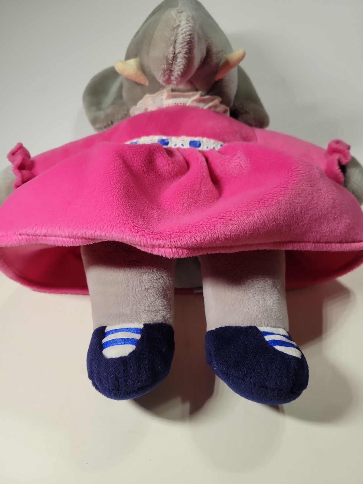 Babar CELESTE 15&Prime; Plush Toy Elephant Queen By Gund 1989 Vintage