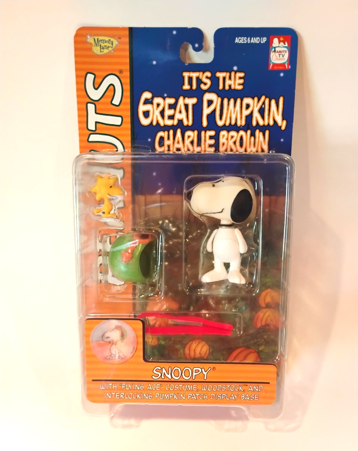 Peanuts Memory Lane It&rsquo;s The Great Pumpkin, Charlie Brown Snoopy Flying Ace 2002