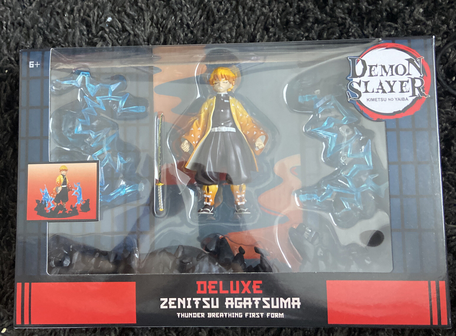 Demon Slayer- DELUXE ZENITSU AGATSUMA 2023 McFarlane Thunder Breathing 1st Form