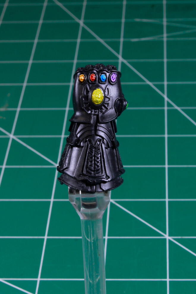 Custom Resin Cast Pool Gauntlet 1:12 scale Infinity stones DEADPOOL