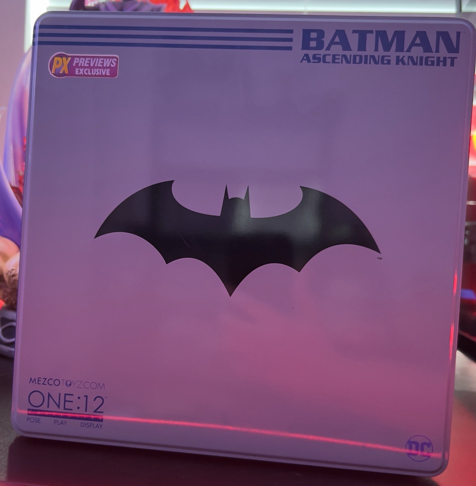 Mezco One-12 DC Ascending Knight Batman PX Exclusive Collective Figure (Blue)