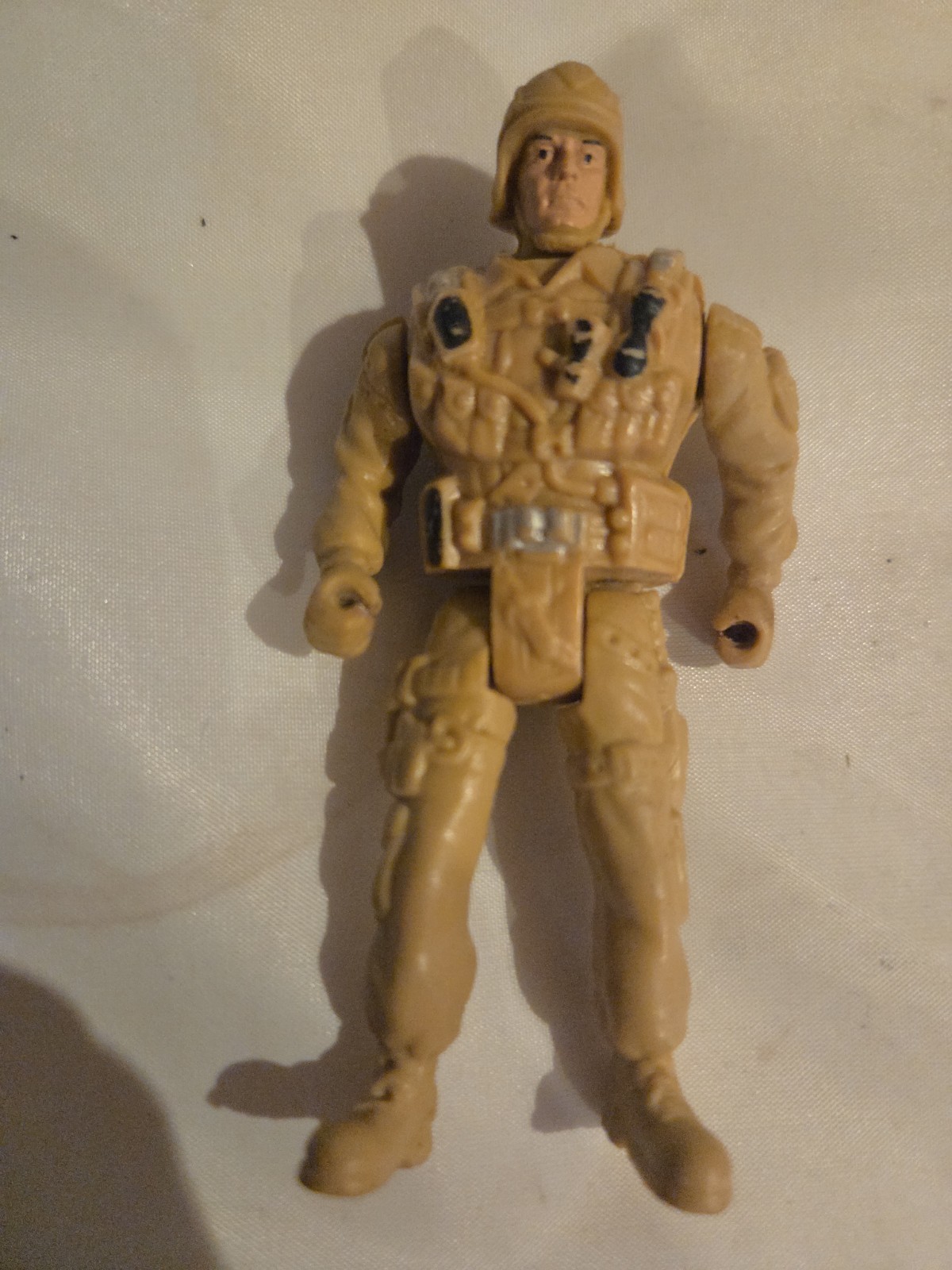 4&Prime; Desert Storm GI Joe Military Soldier Trooper Action Figure Toy