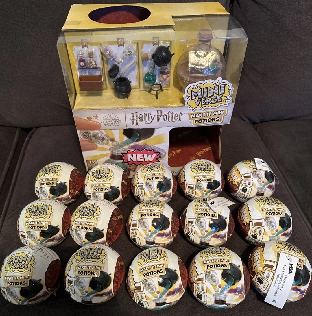 Miniverse Make It Mini POTIONS Harry Potter Ball MGA 15 * rares included w/box*