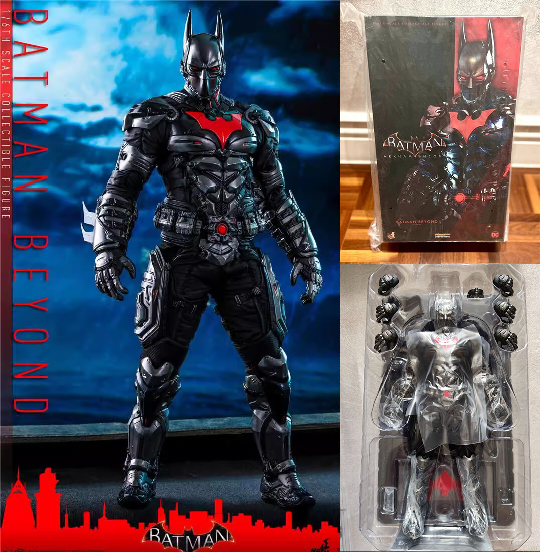 HOTTOYS HT VGM39 Batman Arkham Knight Batman Future Edition 1/6 Action Figure