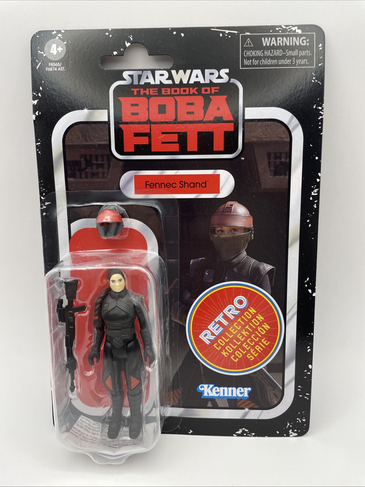 Star Wars Hasbro The Retro Collection Book of Boba Fett FENNEC SHAND 3.75&Prime; MOC