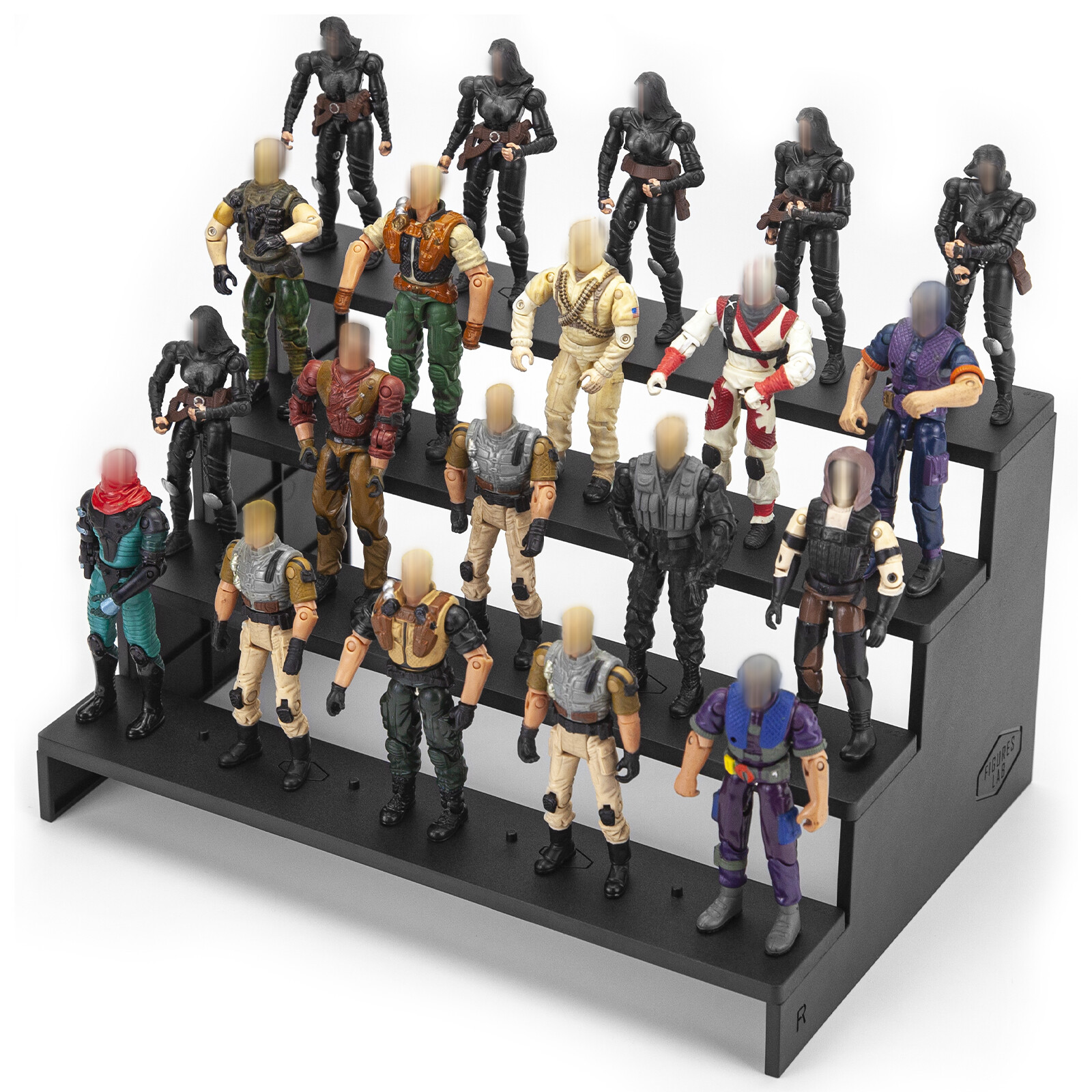 NEW Display Stands BASE For 3.75 » VINTAGE Star wars & Vintage Gi joe Figure