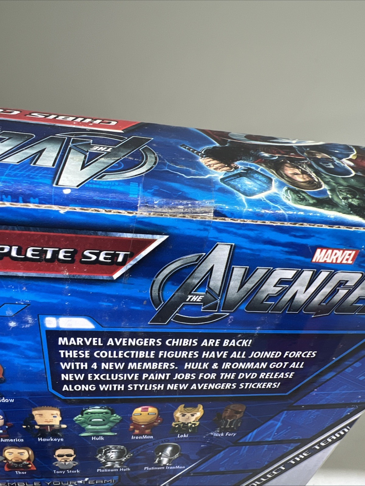 Marvel Avengers Chibis Complete Set Figures (2012) – Bulls i Toy – Sealed #ML