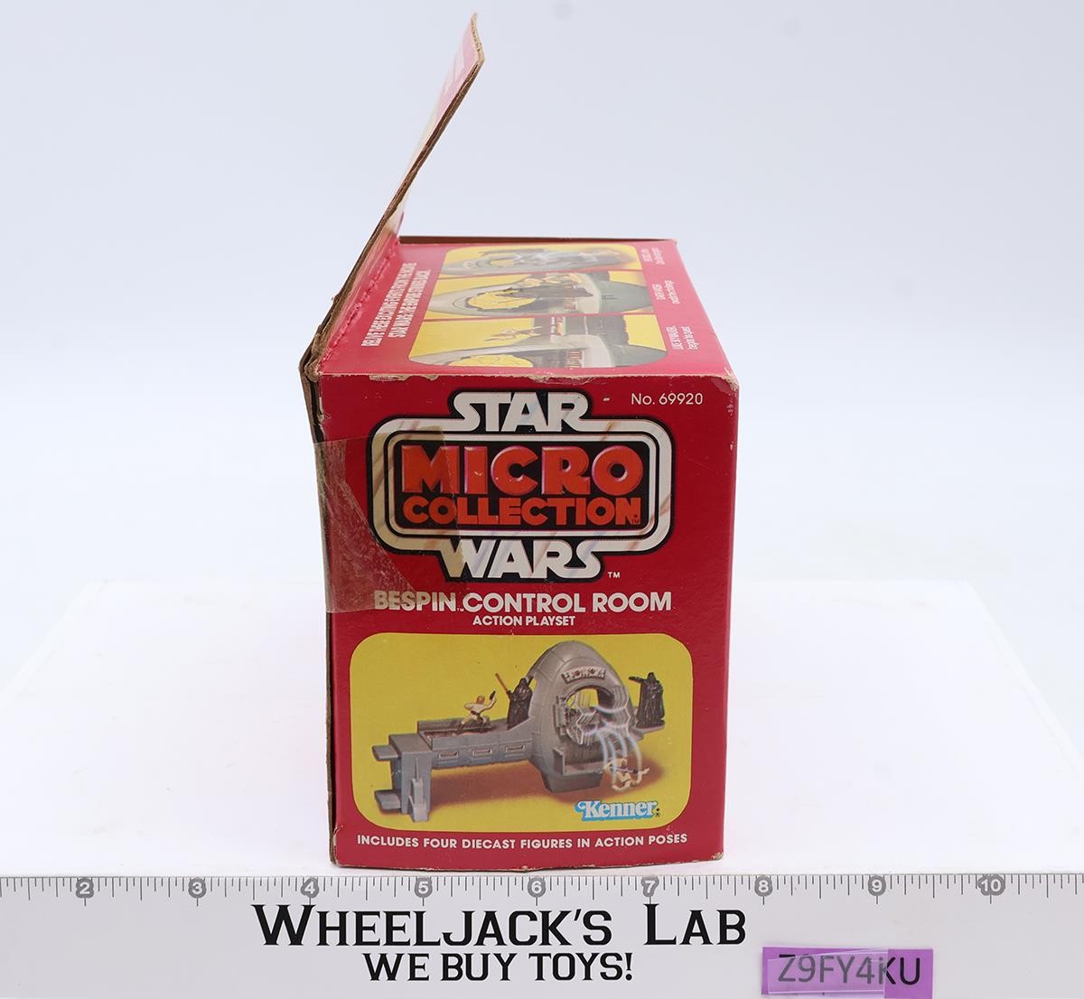 Bespin Control Room 100% Complete MICRO COLLECTION Star Wars 1982 Kenner Playset