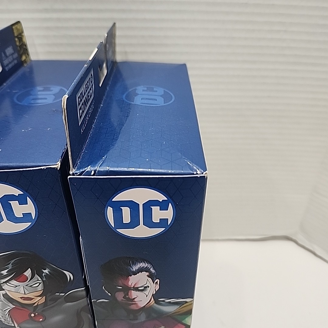DC Multiverse Collect & Connect Killer Croc BAF Red Robin Batman And Katana Set