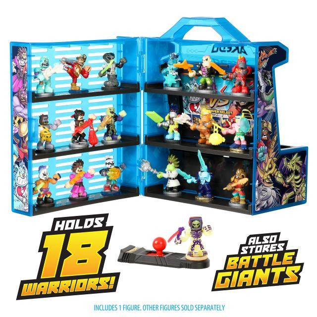 Hash Akedo Ultimate Arcade Warriors Collector Case 18Figures Glow End Code Japan