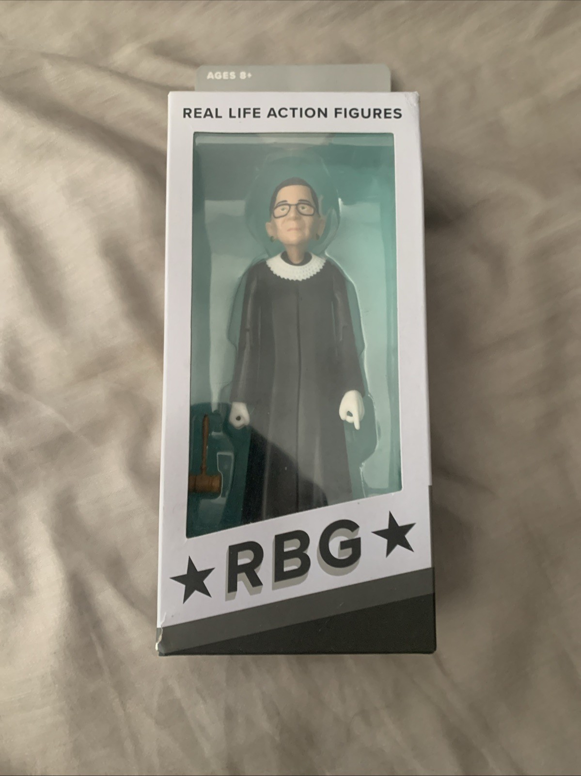 FCTRY RBG Human Action Figure FGRBG01 Black Real Life, Ages 14+ Brand New