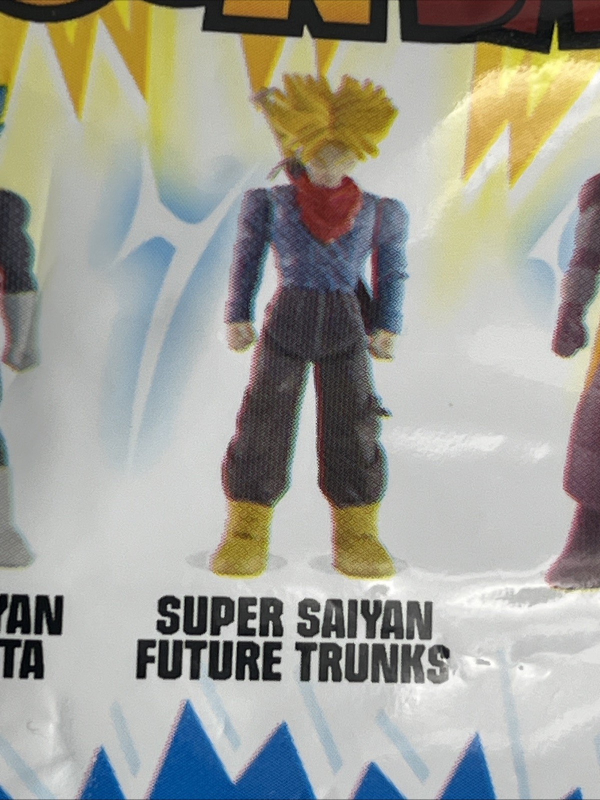 6 Dragon Ball Z #2 Mystery Spin Battlers Figures Bandai 2017 Blind Bag Unknown