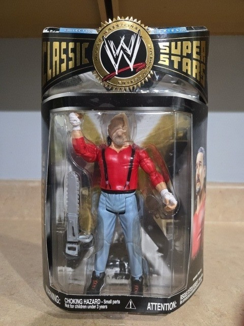 NIB Jakks WWE Classic Superstars CHAINSAW CHARLIE