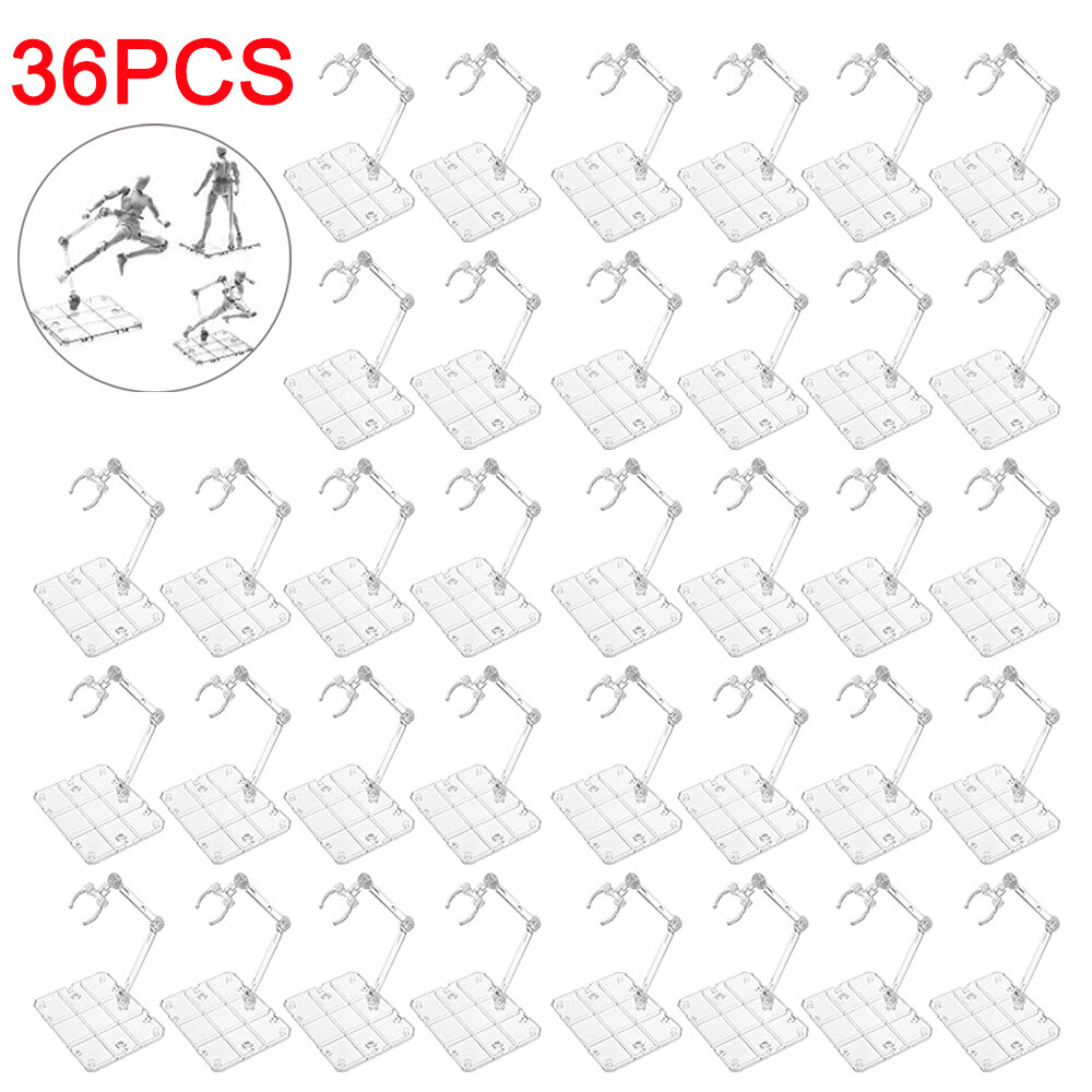 For HG144 Adjustable Action Figure Display Holder Base Doll Model Stand 36Pcs