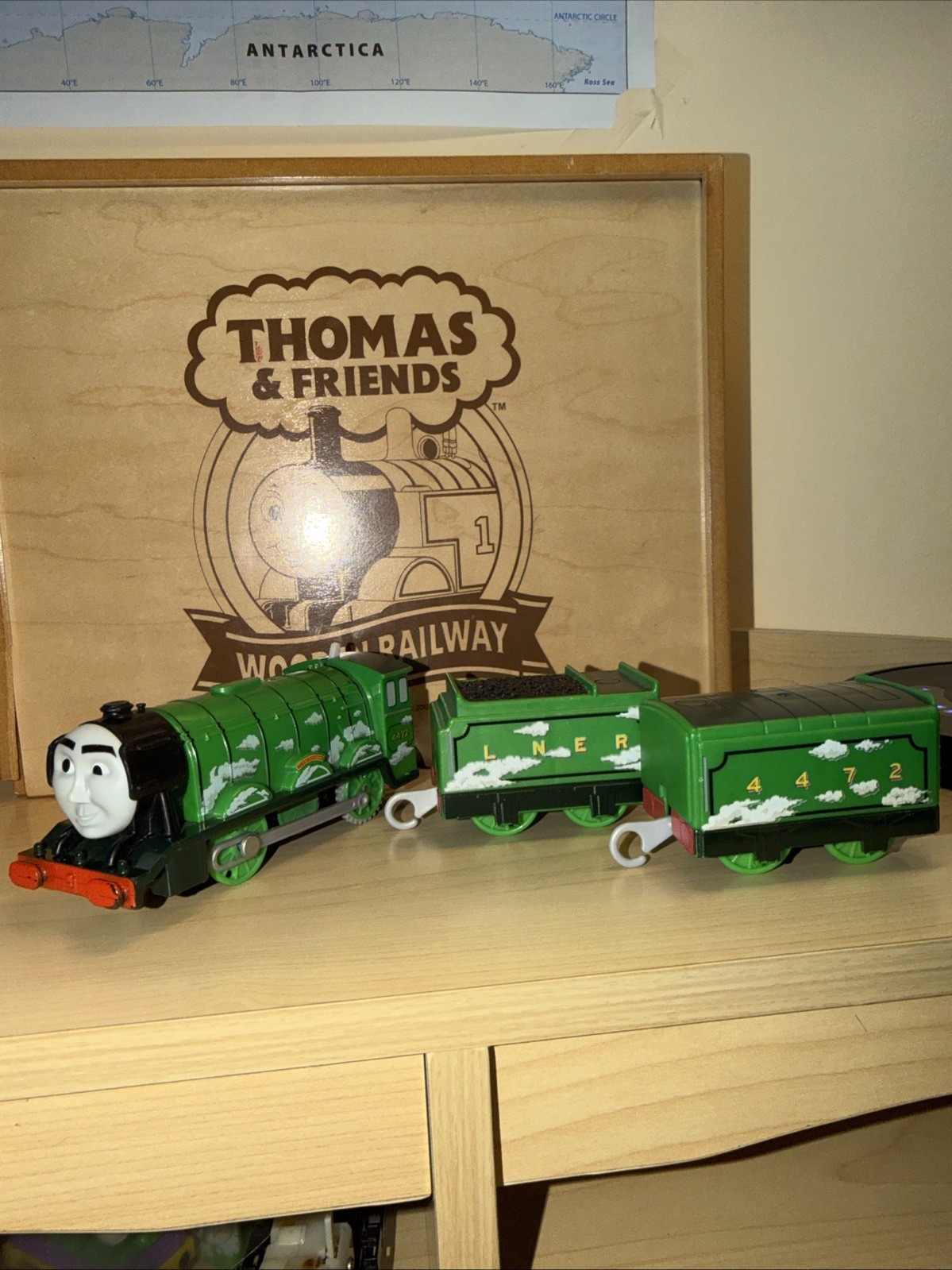 FLYING SCOTSMAN Thomas Friends Train TRACKMASTER 2013 4472 WATER LNER COAL