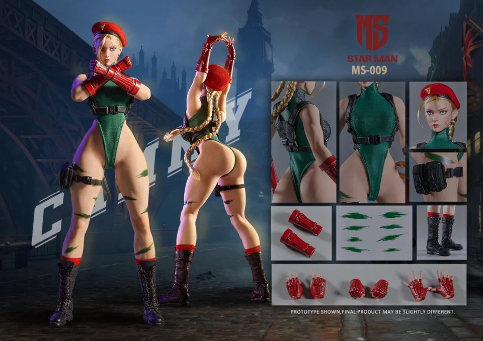 New STAR MAN MS-009 1/6 Cammy Agent Bee 12&Prime; Action Figure Model Brand New