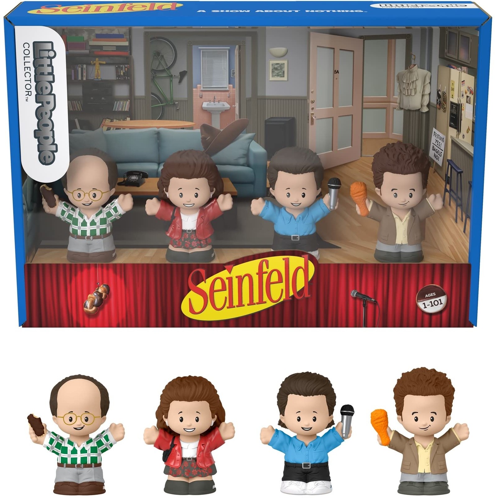 Seinfeld TV Series Special Edition Set in Display Gift Box for Adults & Fans,…