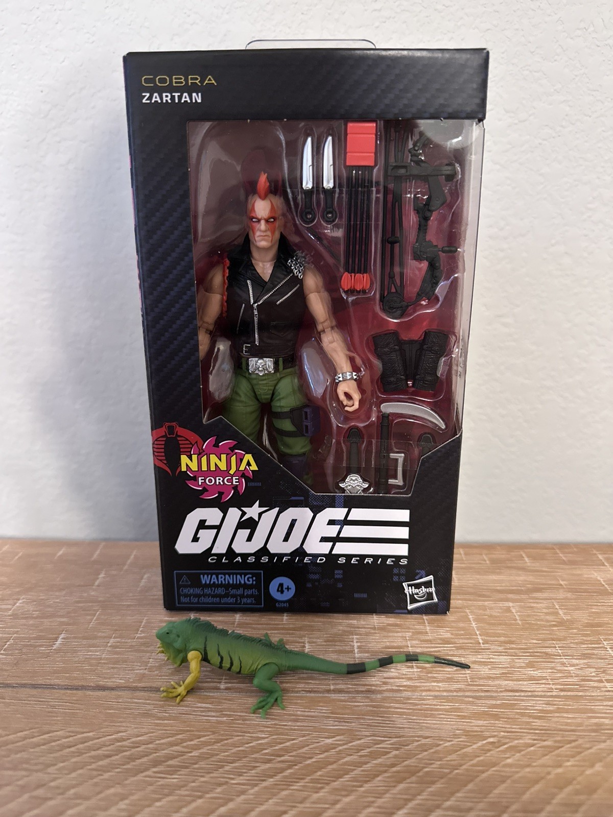 GI Joe Classified Series Ninja Force Cobra Zartan 6&Prime; Figure Target Exclusive