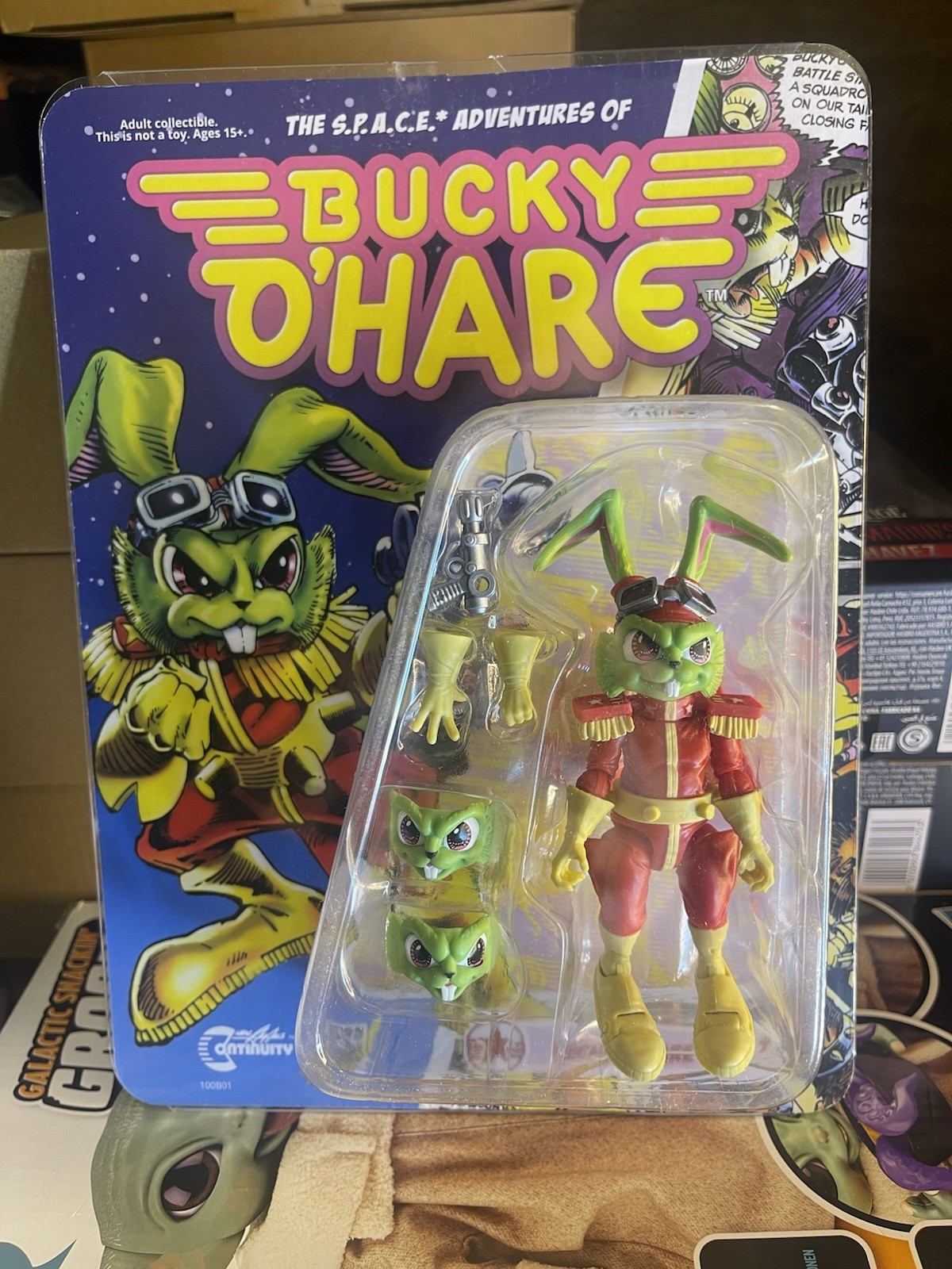 Captain Bucky O&rsquo;Hare Boss Fight Studios 5&Prime; Bucky O&rsquo;Hare Wave 1 Figure NEW